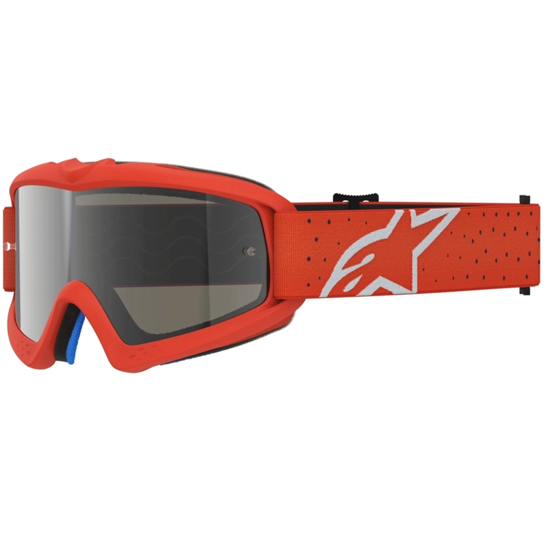 Lunettes de motocross Alpinestars Vision Youth Vesta orange-argent pour enfants
