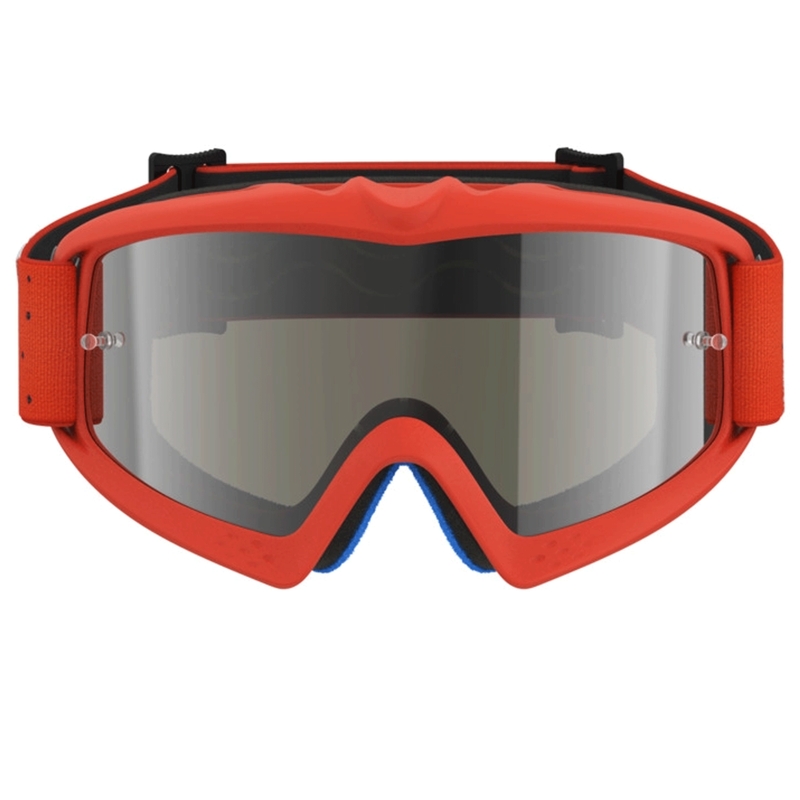 Lunettes de motocross Alpinestars Vision Youth Vesta orange-argent pour enfants
