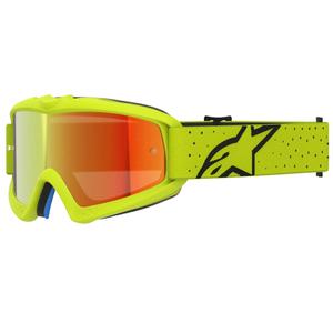 Lunettes de motocross pour enfants Vision Youth Vesta jaune fluo-noir
