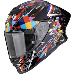 Casque intégral de moto Scorpion EXO-R1 EVO II Air Pouls noir multicolore