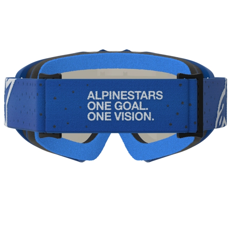 Dětské motokrosové brýle Alpinestars Vision Youth Vesta modro-bílé