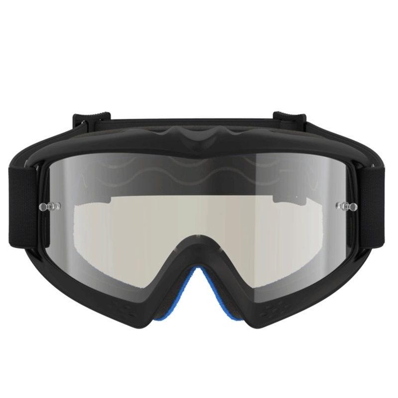 Lunettes de motocross Alpinestars Vision Youth Atrox pour enfants, noir et argent