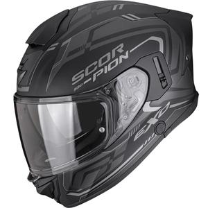 Casque intégral de moto Scorpion EXO-530 Air Slope noir mat-argent