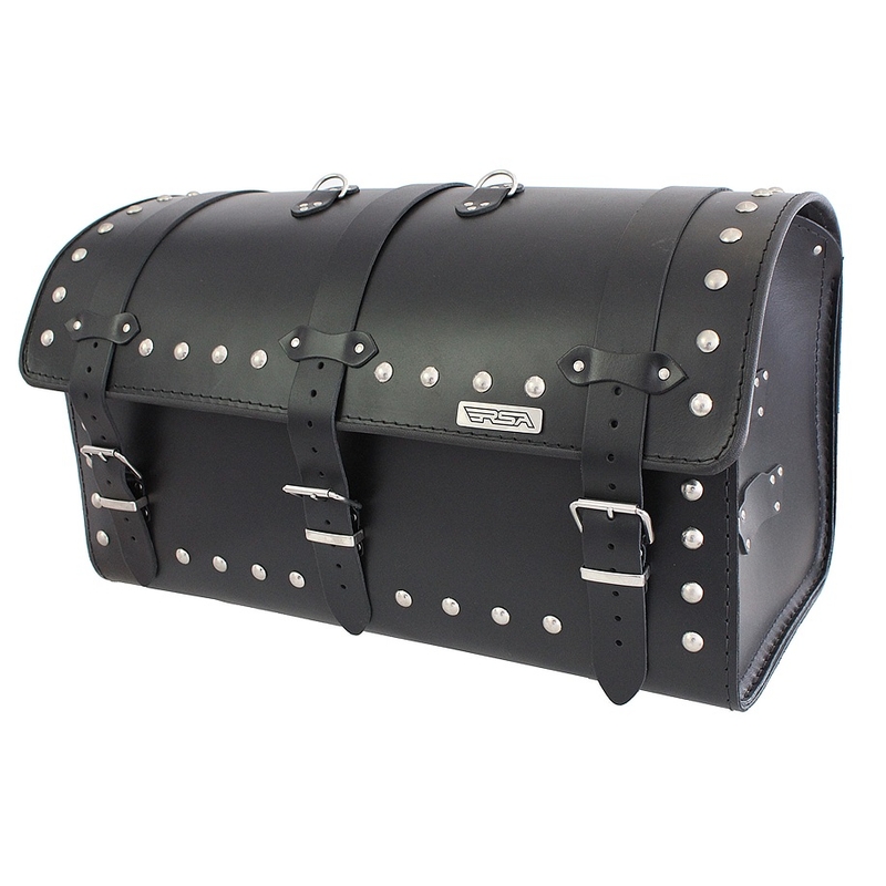 Mallette de moto en cuir Chopper RSA-18B