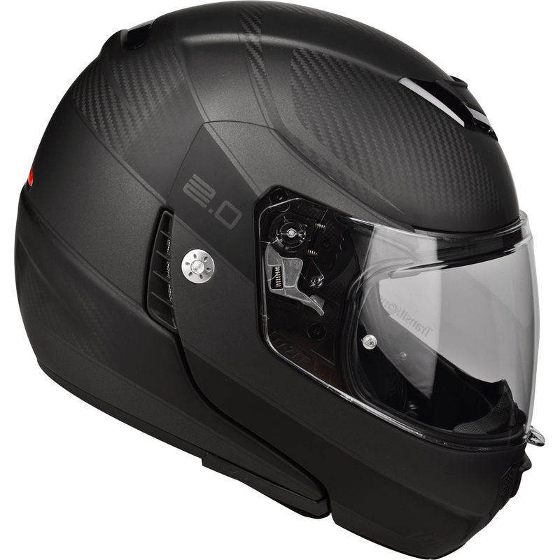 Lazer Monaco Evo 2.0 Black Matte Flip-up Motorcycle Helmet soldes