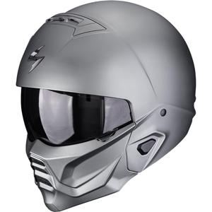 Casque de moto modulable Scorpion EXO-COMBAT II Gris titane mat