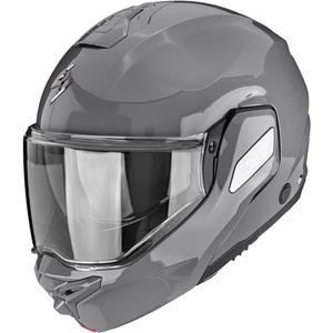 Casque de moto modulable Scorpion EXO-TECH II Solid gris ciment