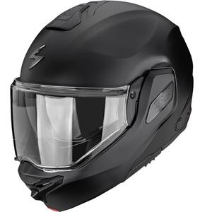 Casque de moto modulable Scorpion EXO-TECH II Solid noir mat