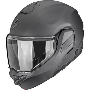 Casque de moto modulable Scorpion EXO-TECH II Solid anthracite mat