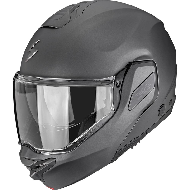 Casque de moto modulable Scorpion EXO-TECH II Solid anthracite mat