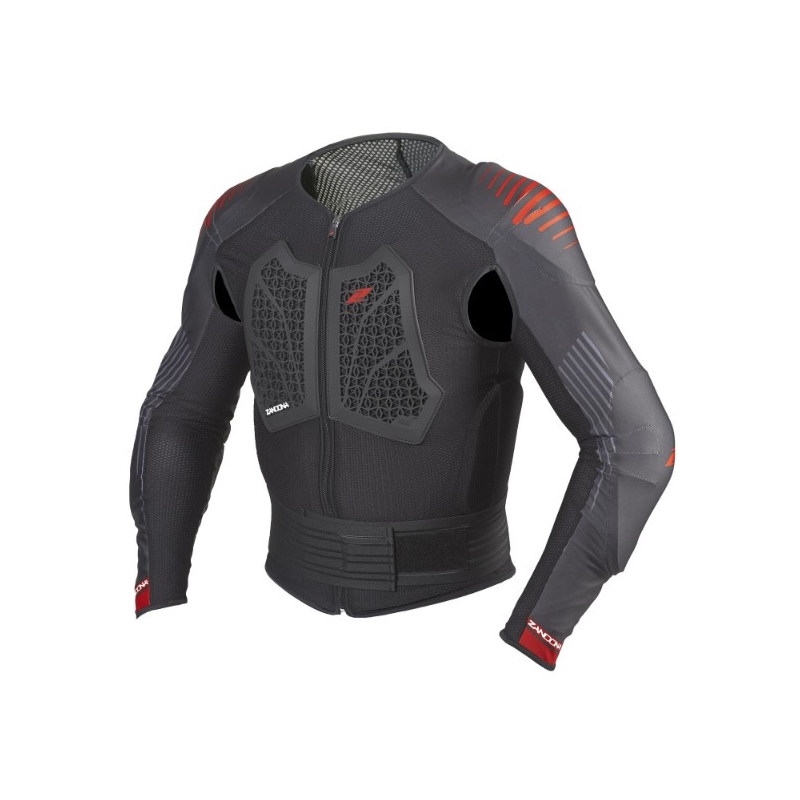 Protège-corps Zandona Action X7 noir-rouge 170-179 cm