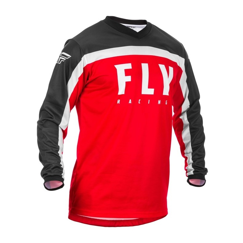 Motokrosový dres FLY Racing F-16 2020 červeno-černo-bílý