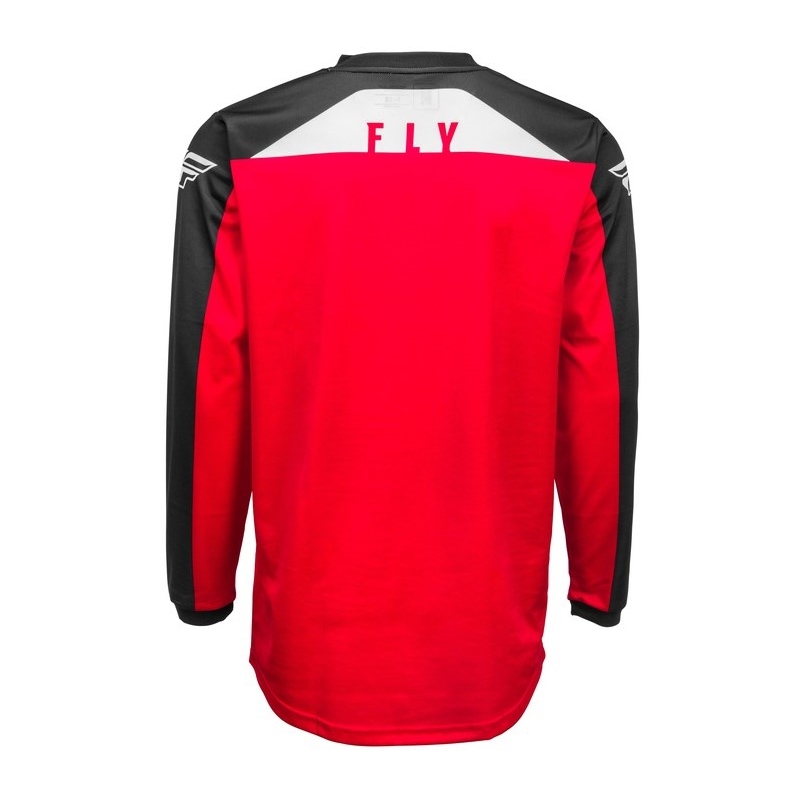 Motokrosový dres FLY Racing F-16 2020 červeno-černo-bílý