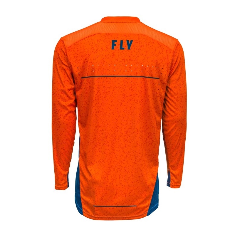 Motokrosový dres FLY Racing Lite 2020 oranžovo-modrý