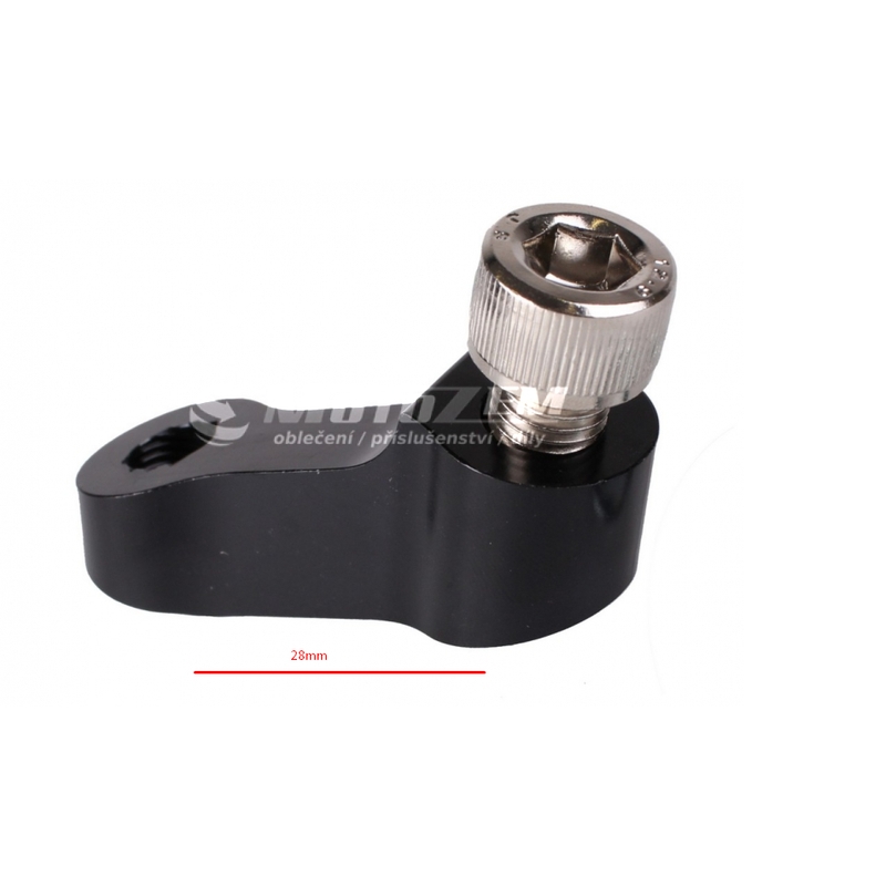 Adaptateur universel pour extension de miroir R-TOOL M8 noir