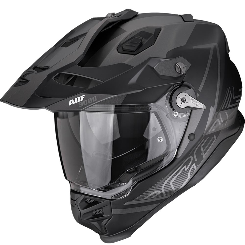 Casque enduro Scorpion ADF-9000 Air Summit noir mat-argent