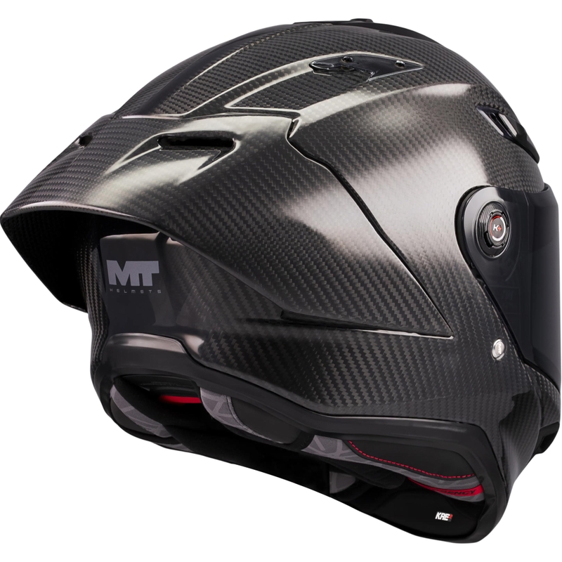 Casque intégral moto MT KRE 2 PLUS FIM Racing#2 Noir carbone