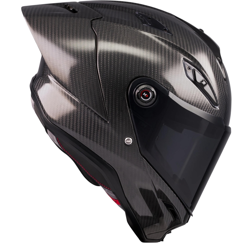 Casque intégral moto MT KRE 2 PLUS FIM Racing#2 Noir carbone