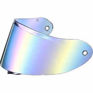 Visière pour casques de moto ZED K40, pré-équipée pour film iridium FogCity