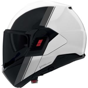 Casque de moto modulable Nolan N120-1 Verniciatura Speciale 356 noir-gris nacré brillant