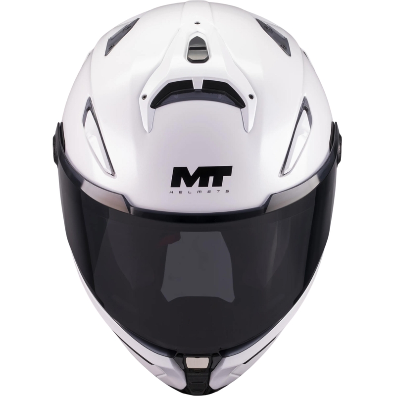 Casque intégral de moto MT KRE 2 Pure A0 blanc