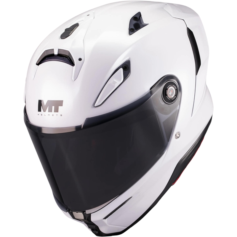 Casque intégral de moto MT KRE 2 Pure A0 blanc