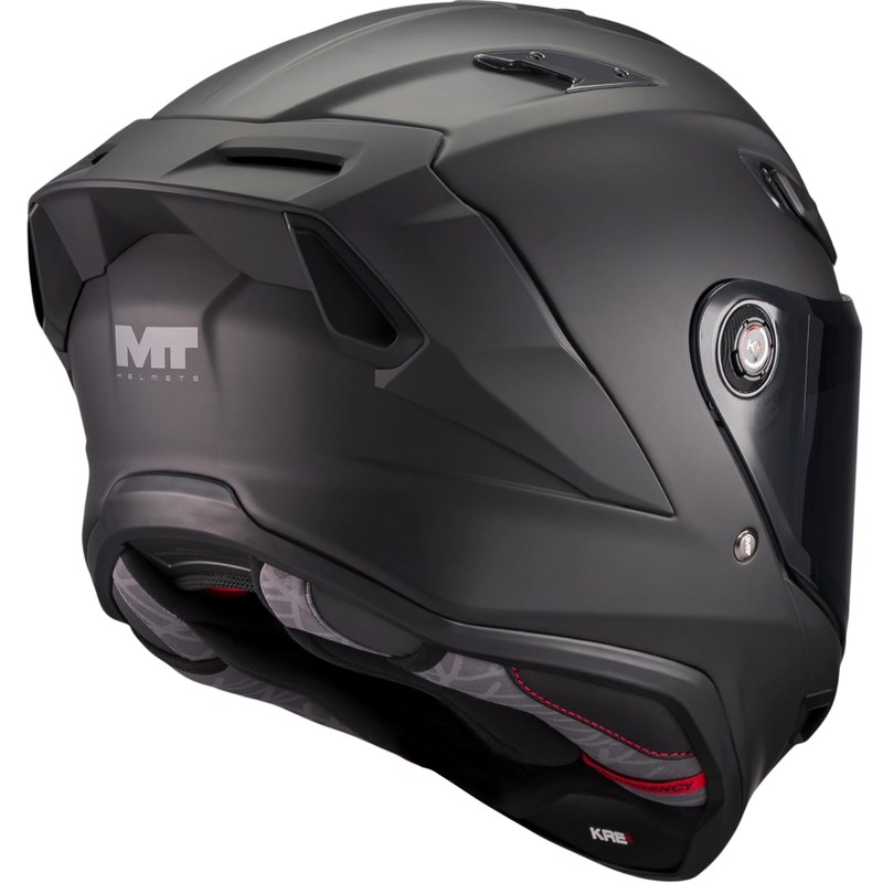 Casque intégral de moto MT KRE 2 Pure A1 noir mat