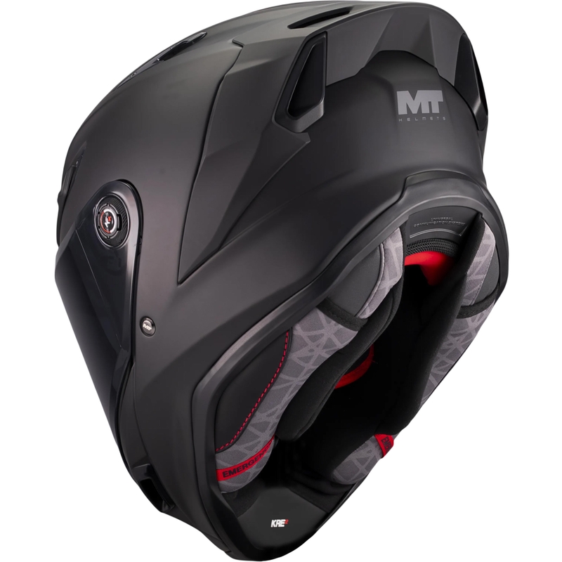 Casque intégral de moto MT KRE 2 Pure A1 noir mat