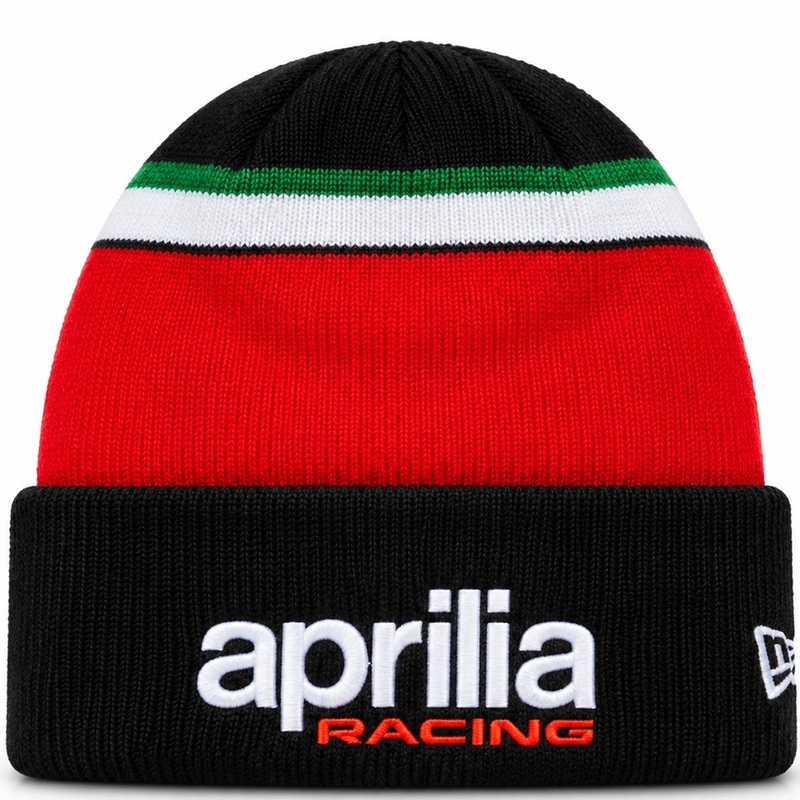 Casquette Aprilia BE A RACER avec logo rouge et noir