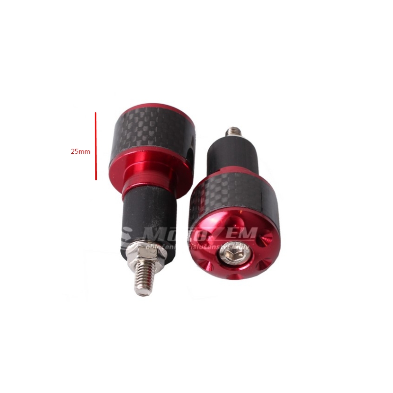 Embouts de guidon R-TOOL rouge