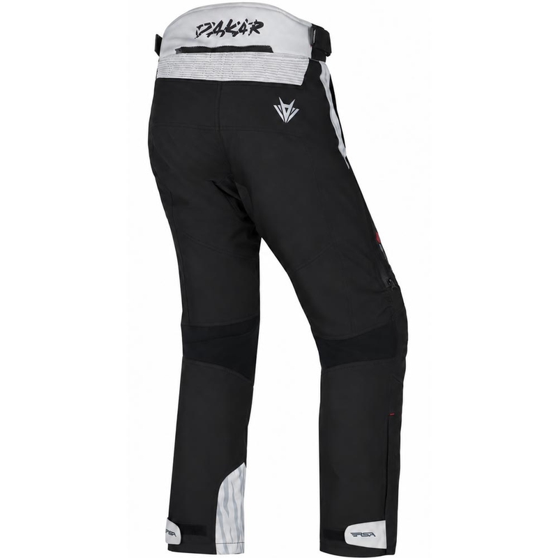 Pantalon de moto RSA Dakar 2 noir-gris-noir