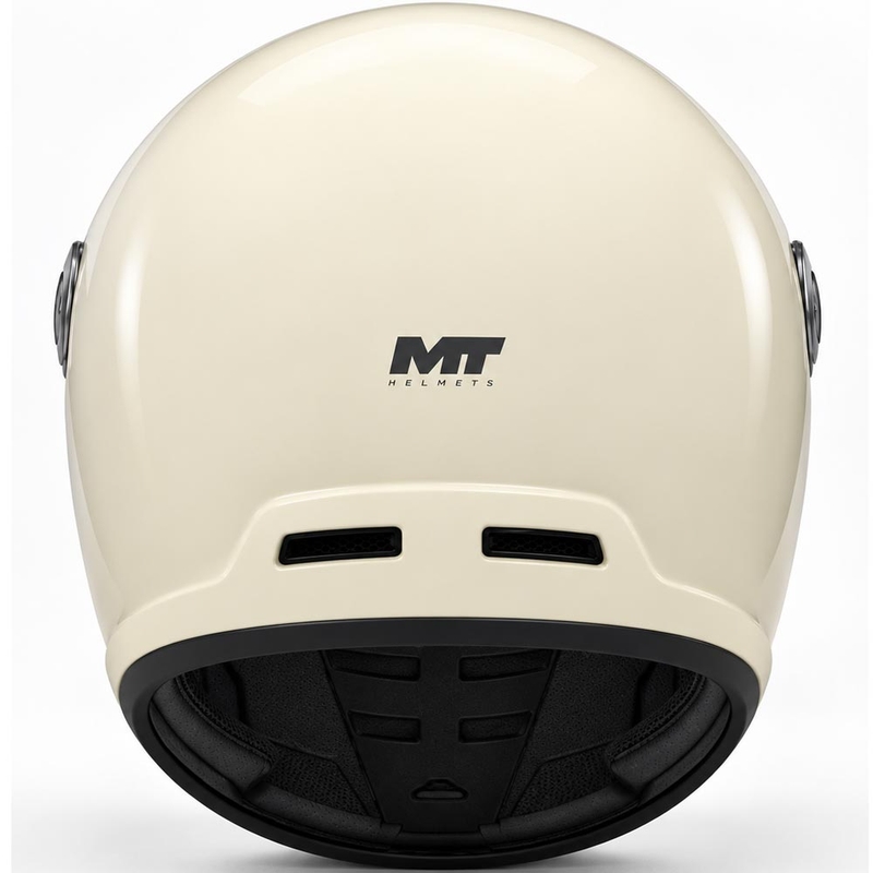 Casque intégral de moto MT Jarama SV Pure A3 crème