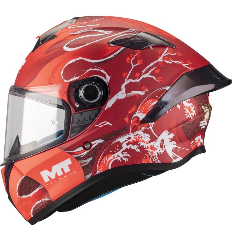 Casque intégral de moto MT Targo S Yamanaka_26_Season C5 rouge mat