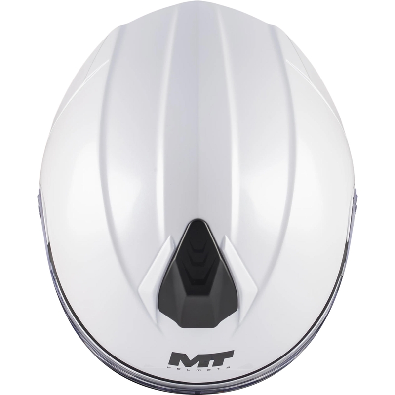 Casque de moto modulable MT Genesis R SV A0 blanc
