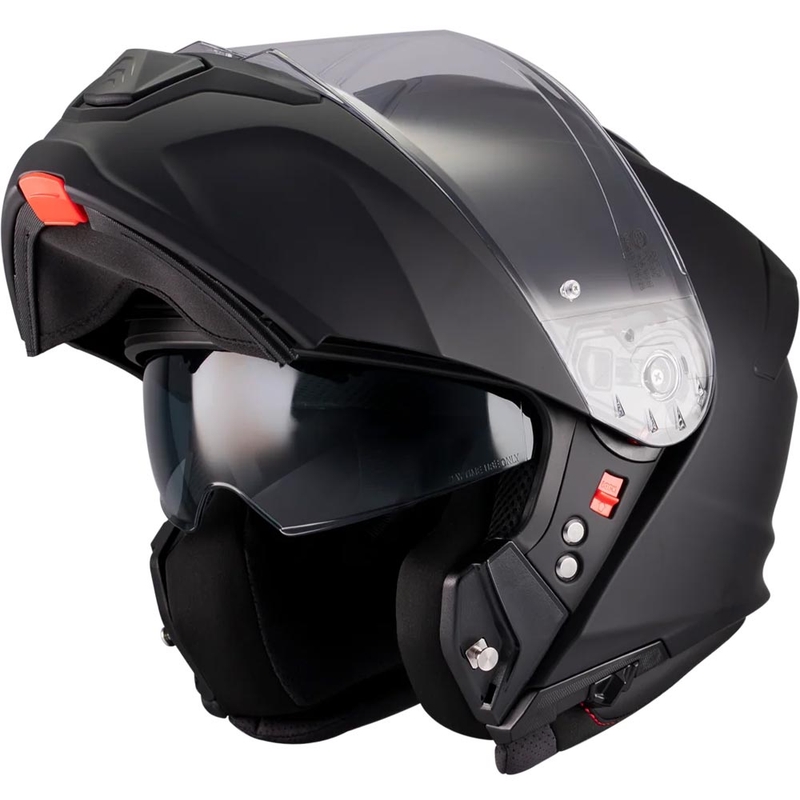 Casque de moto modulable MT Genesis R SV A1 noir mat