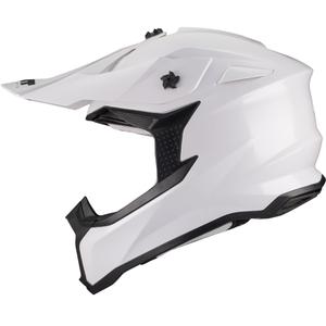 Casque de motocross MT Falcon S Pure A0 blanc
