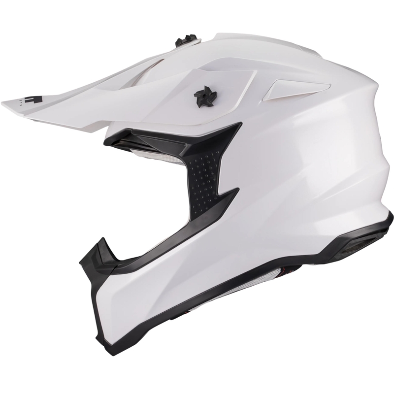Casque de motocross MT Falcon S Pure A0 blanc