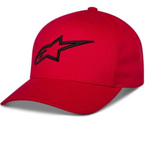 Casquette Alpinestars Ageless Snapback rouge et noire