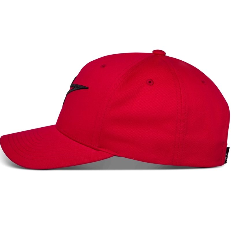 Casquette Alpinestars Ageless Snapback rouge et noire