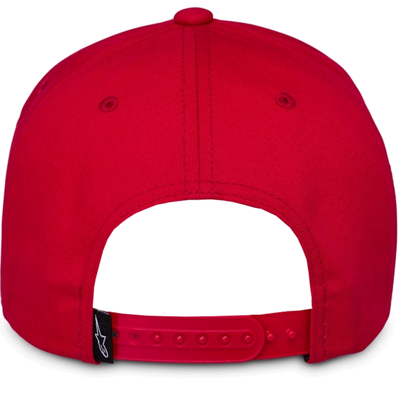 Casquette Alpinestars Ageless Snapback rouge et noire