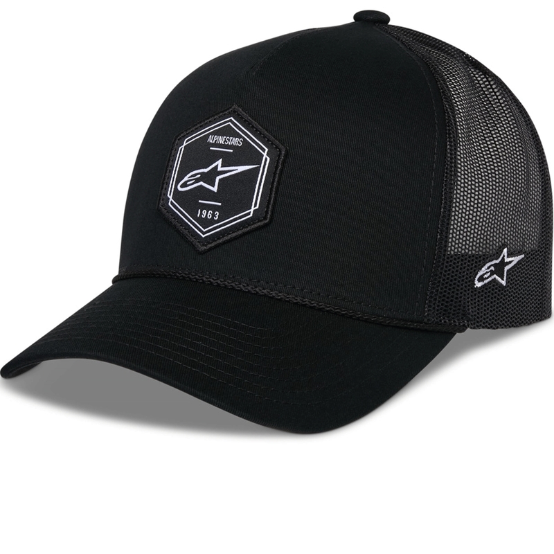 Casquette de camionneur Alpinestars Hexeon noire