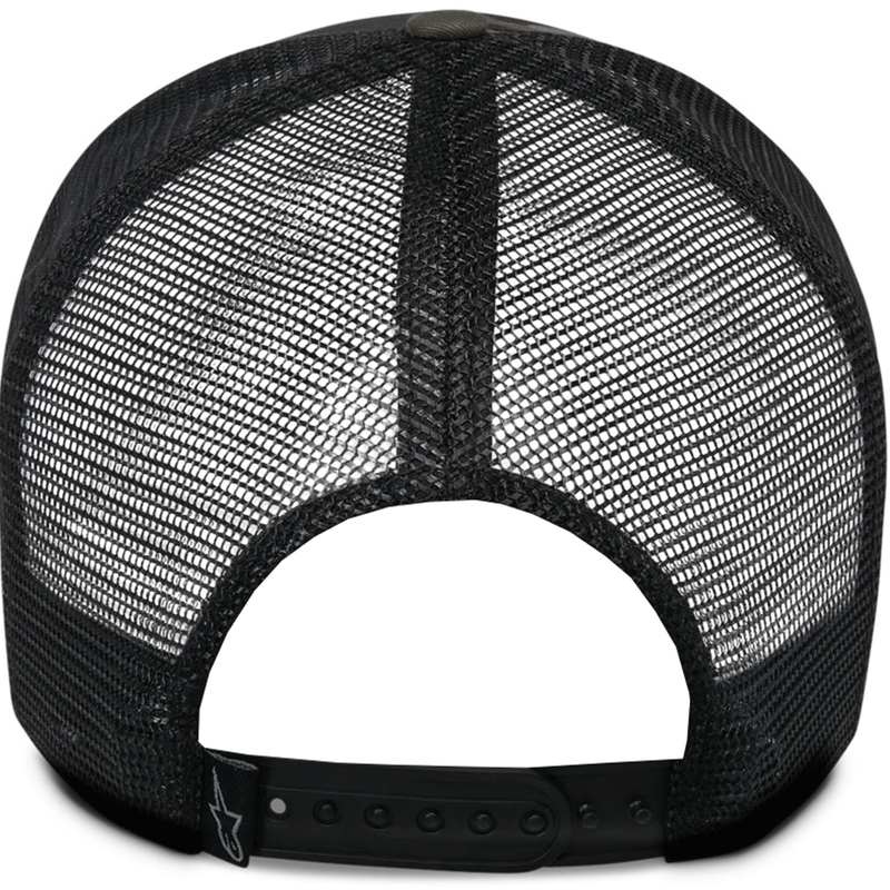 Casquette Alpinestars Oblique Camo Trucker noire-camouflage-noire