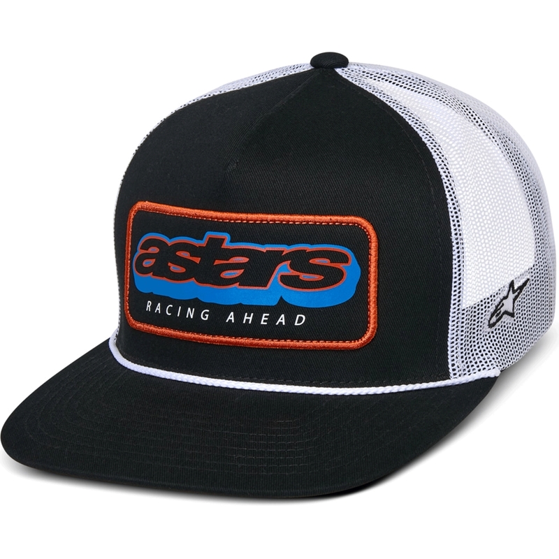 Casquette Alpinestars Phosphor Trucker noire et blanche