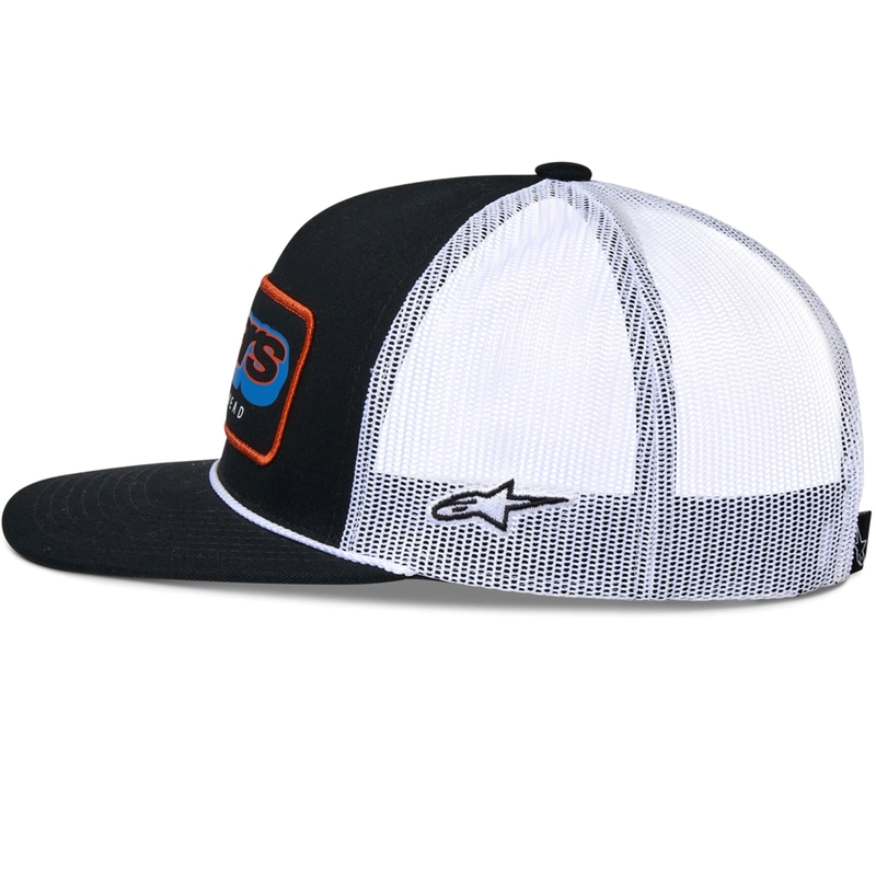 Casquette Alpinestars Phosphor Trucker noire et blanche