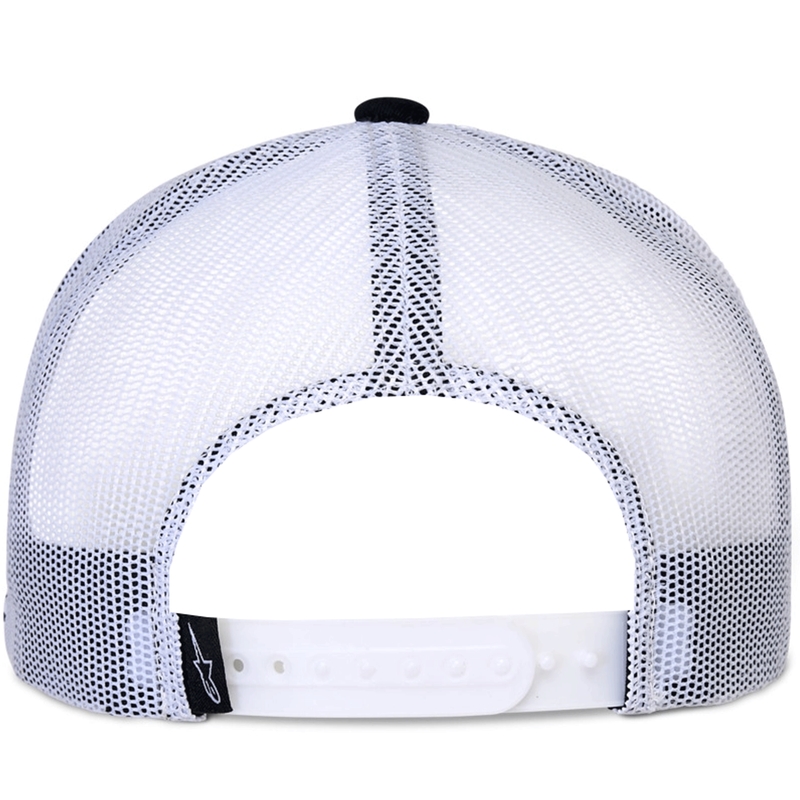 Casquette Alpinestars Phosphor Trucker noire et blanche