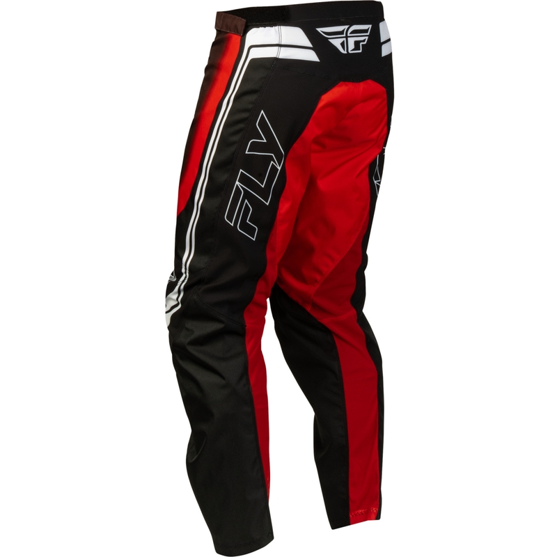 Pantalon de motocross Fly Racing F-16 Raze noir-rouge-blanc