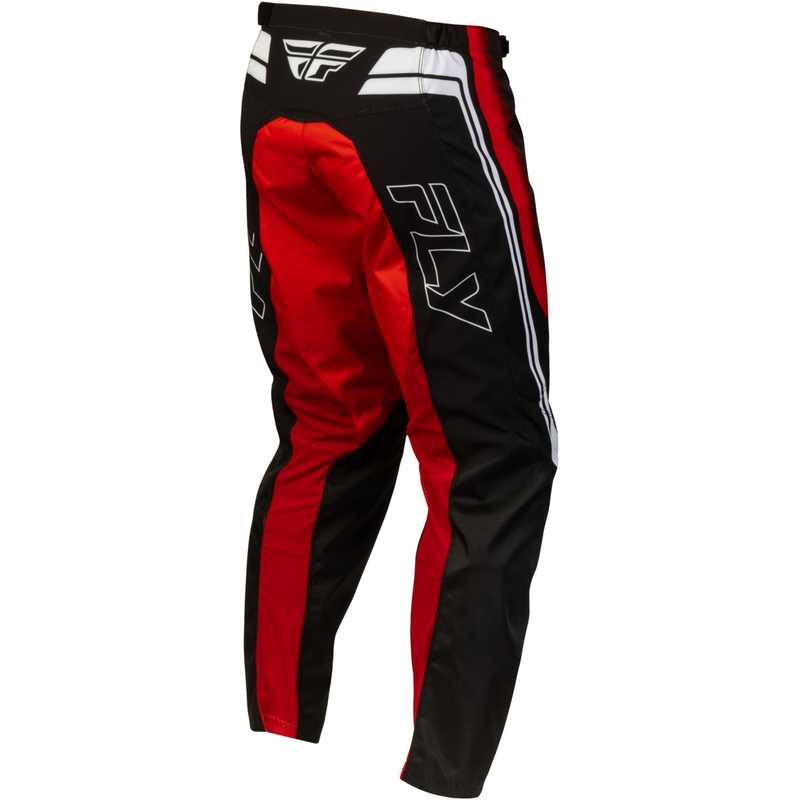 Pantalon de motocross Fly Racing F-16 Raze noir-rouge-blanc