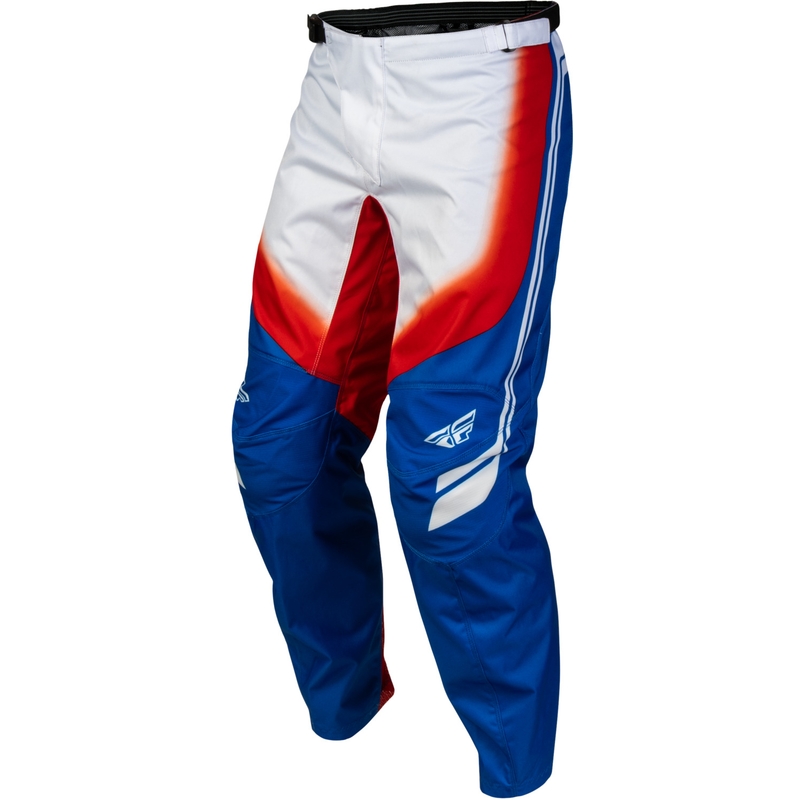 Pantalon de motocross FLY Racing F-16 Raze rouge-blanc-bleu