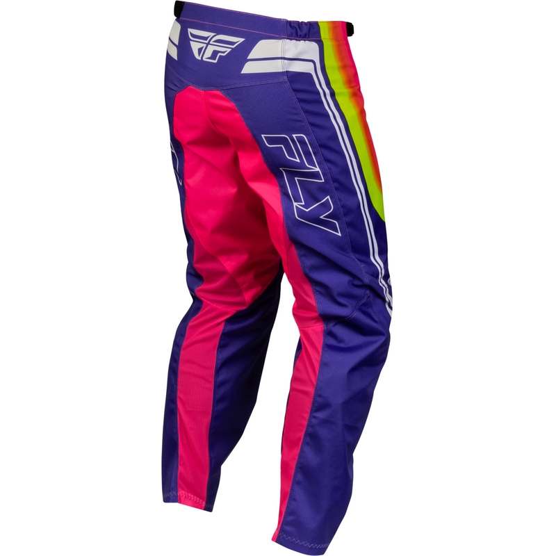 Pantalon de motocross FLY Racing F-16 Raze violet-rouge-jaune