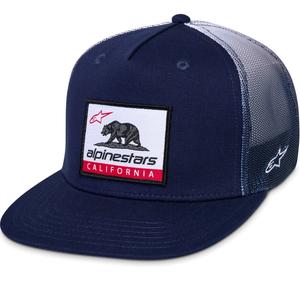 Casquette Alpinestars Cali Gradient Trucker bleu et blanc